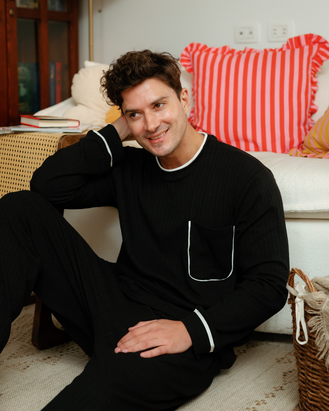 بيجاما رجالى كُم طويل البساطة تصنع الفرق