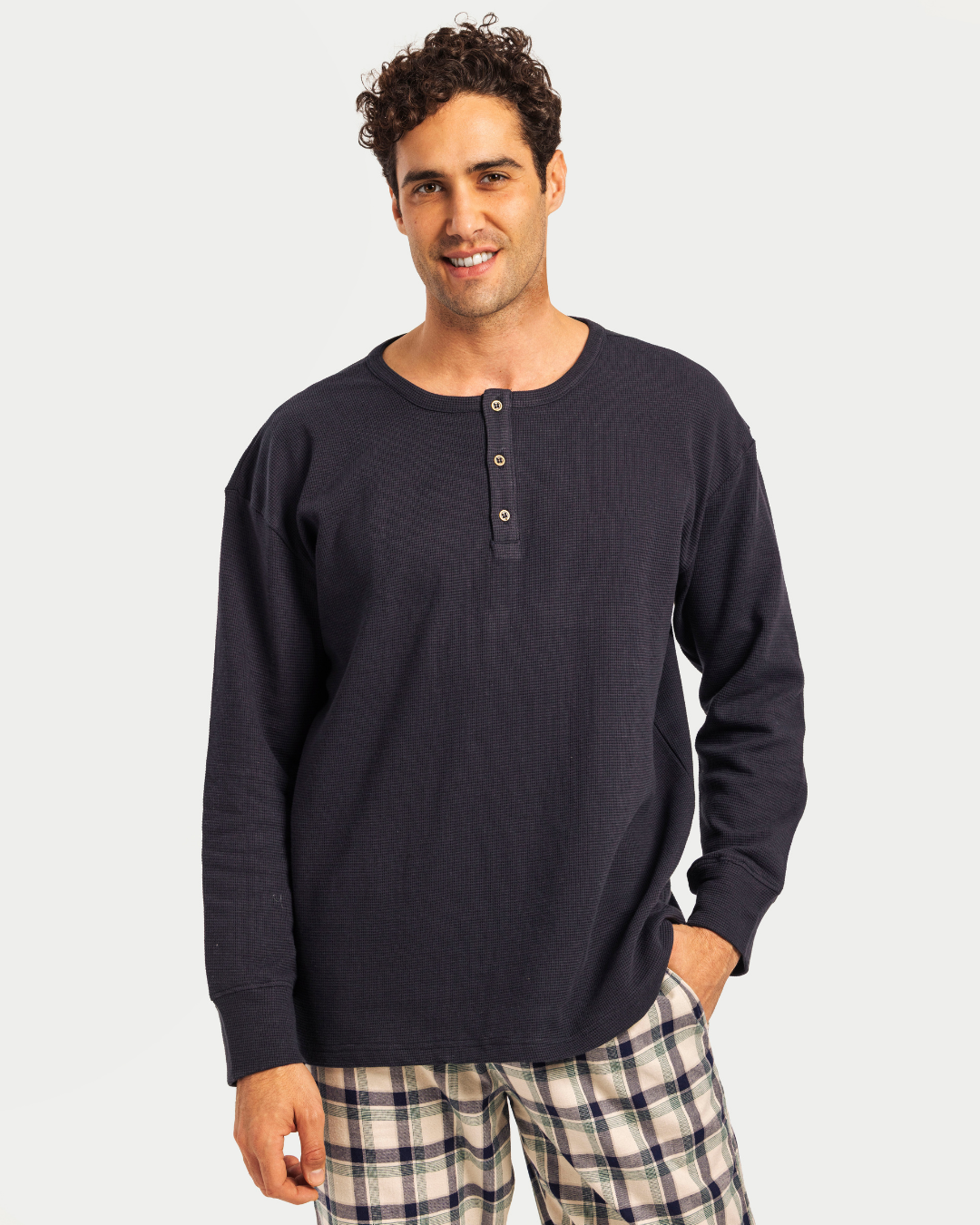 بيجاما رجالي بكُم و زراير