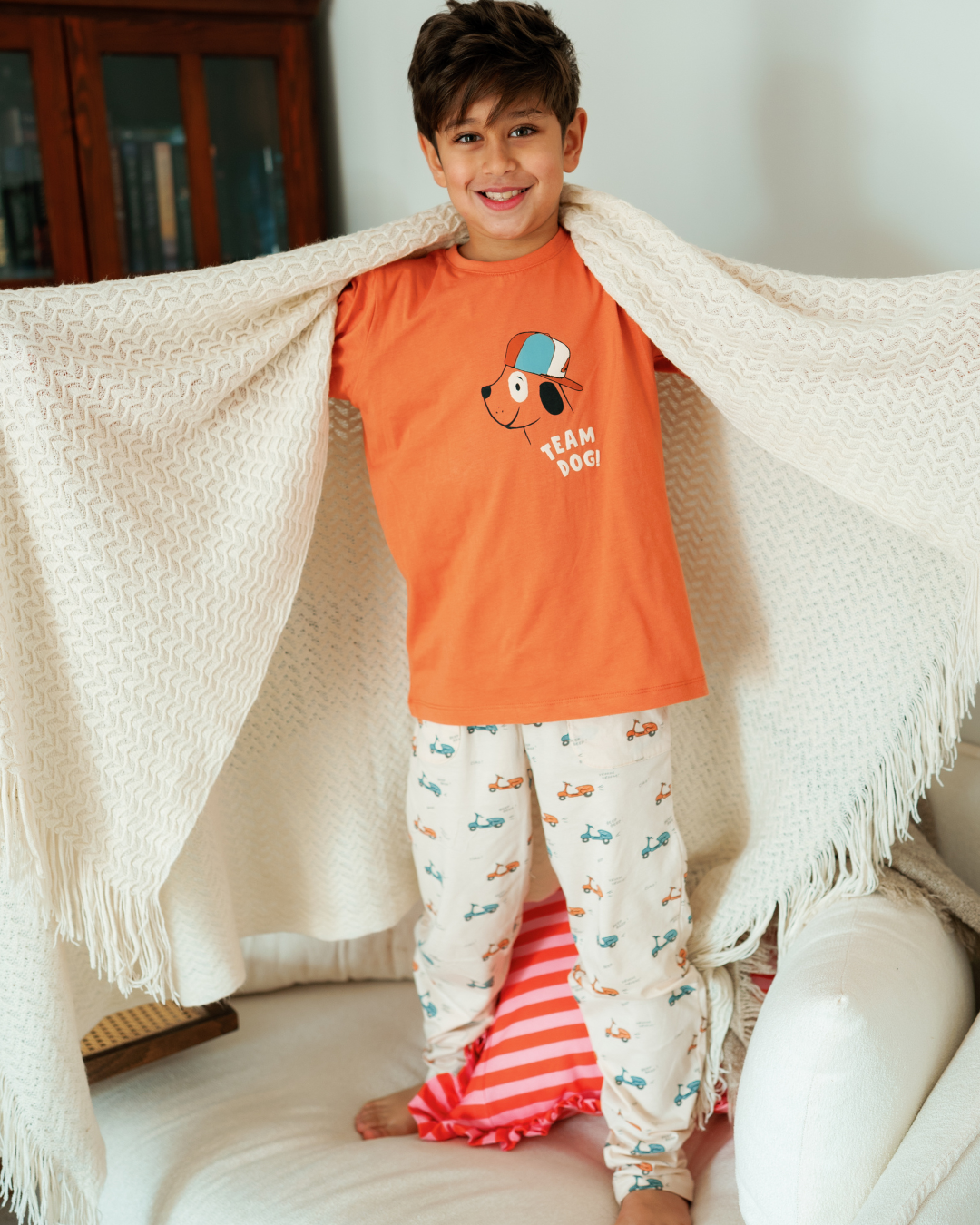 بيجاما أولادي بكُم فريق السرعة