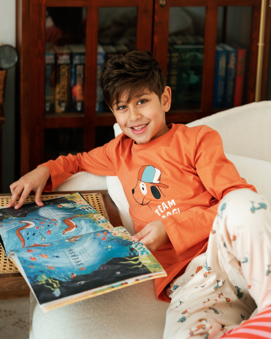 بيجاما أولادي بكُم فريق السرعة