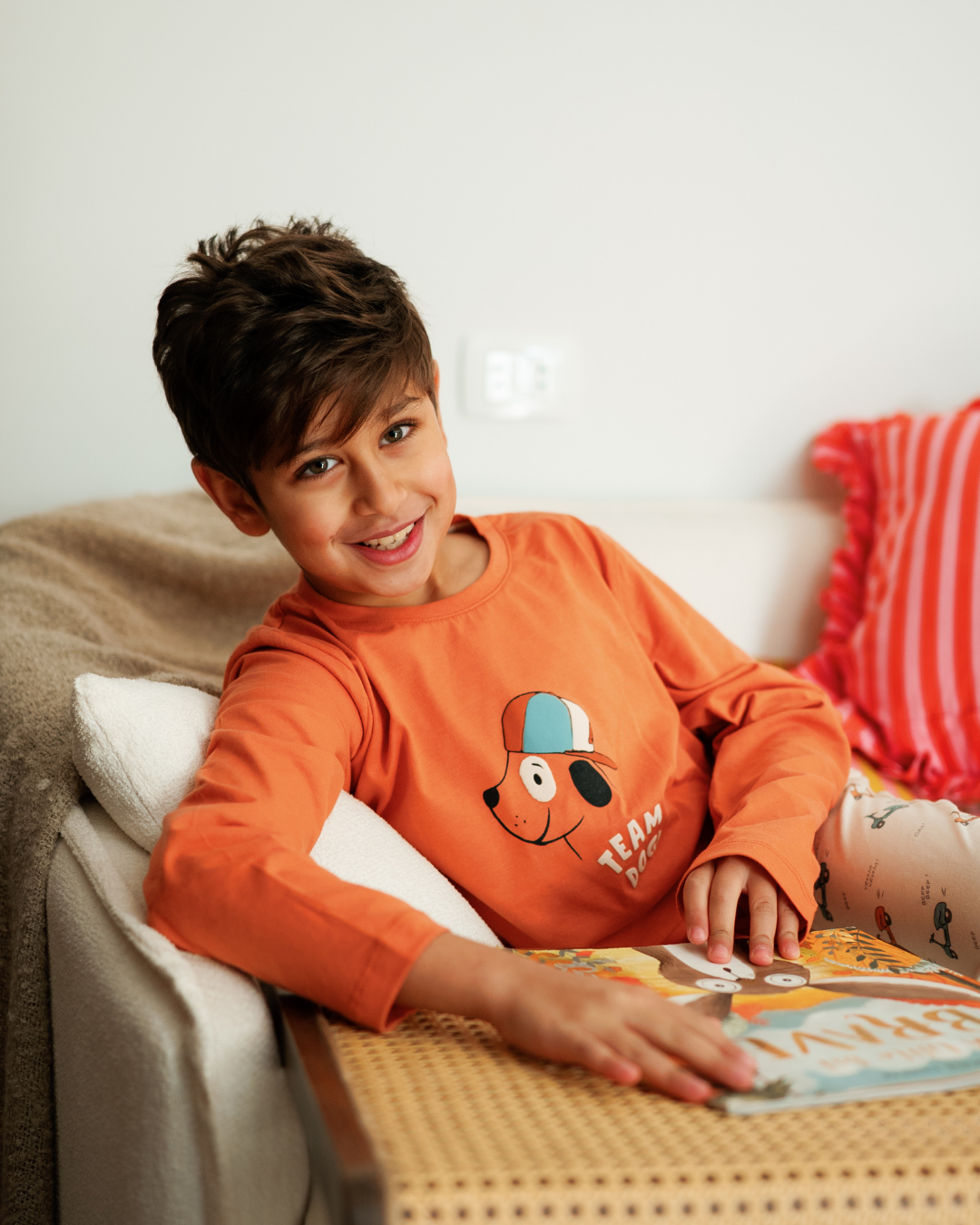 بيجاما أولادي بكُم فريق السرعة