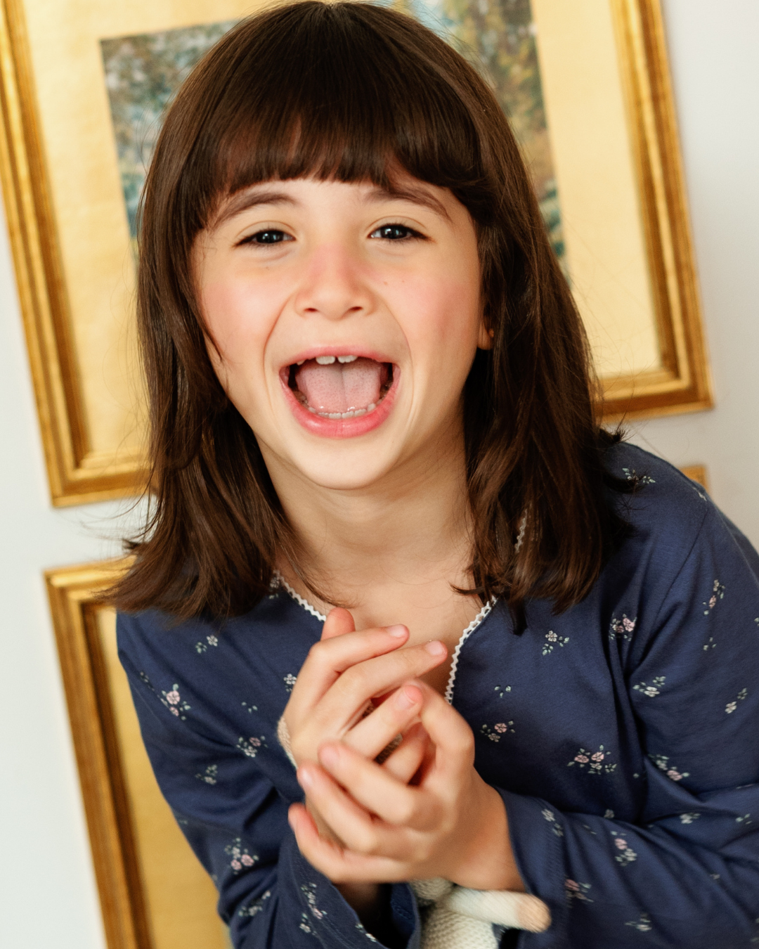 بيجاما بناتي بكُم ورود الربيع