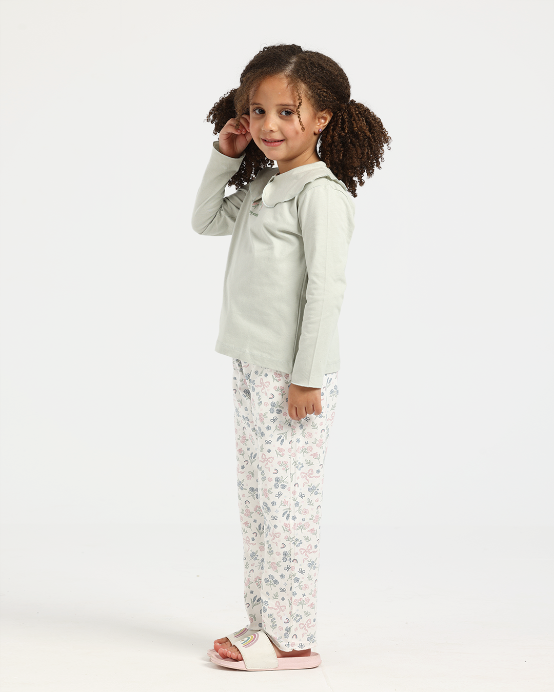 بيجاما بناتى  بكول بيبى ورود صغيره