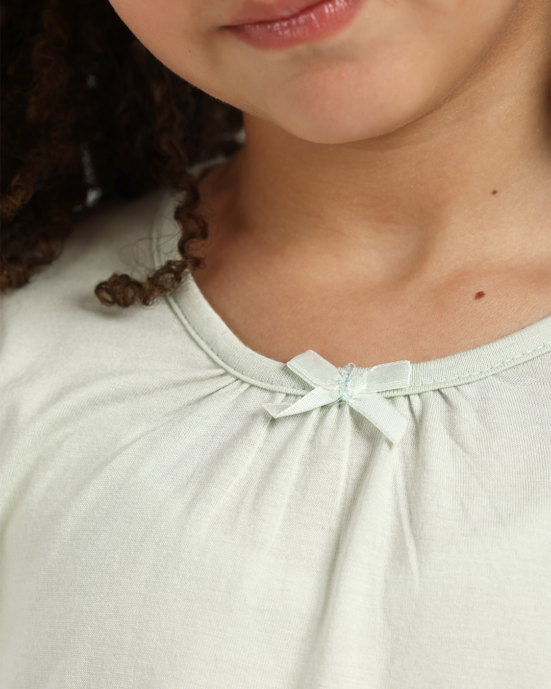 بيجاما بناتى بكم و كرنشه صغيره