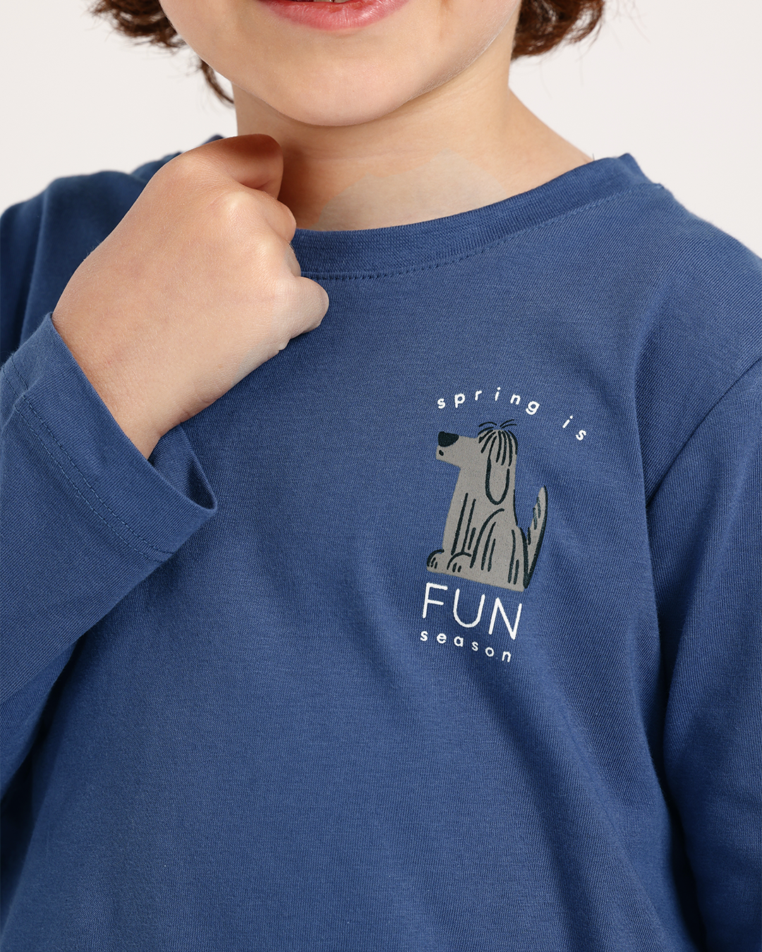 بيجاما أولادي كم طويل كاروهات الربيع