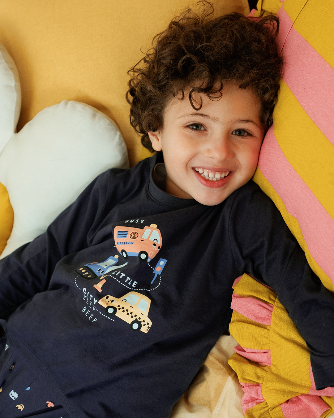 بيجاما أولادي بكُم السيارات السريعة