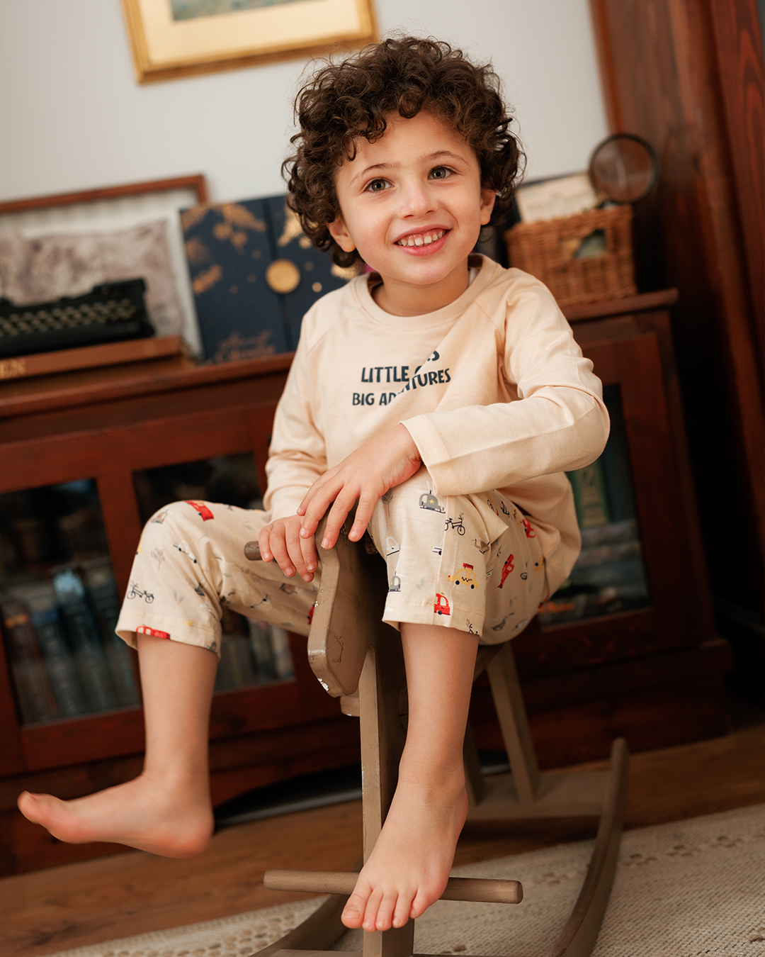 بيجاما أولادي بكُم مغامرات السيارات