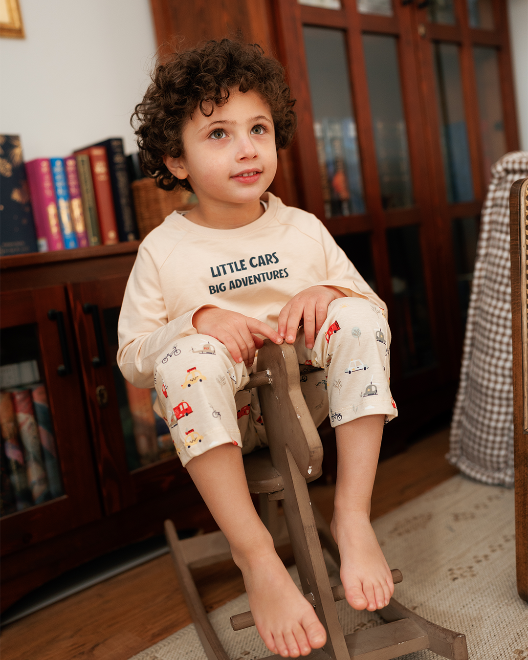 بيجاما أولادي بكُم مغامرات السيارات