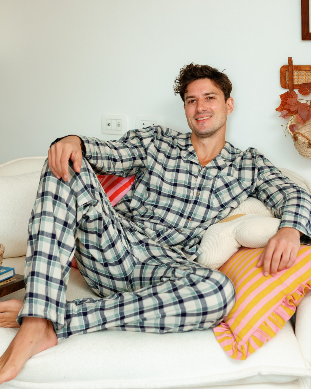 Moments De Printemps en pyjama Masculin Classiques