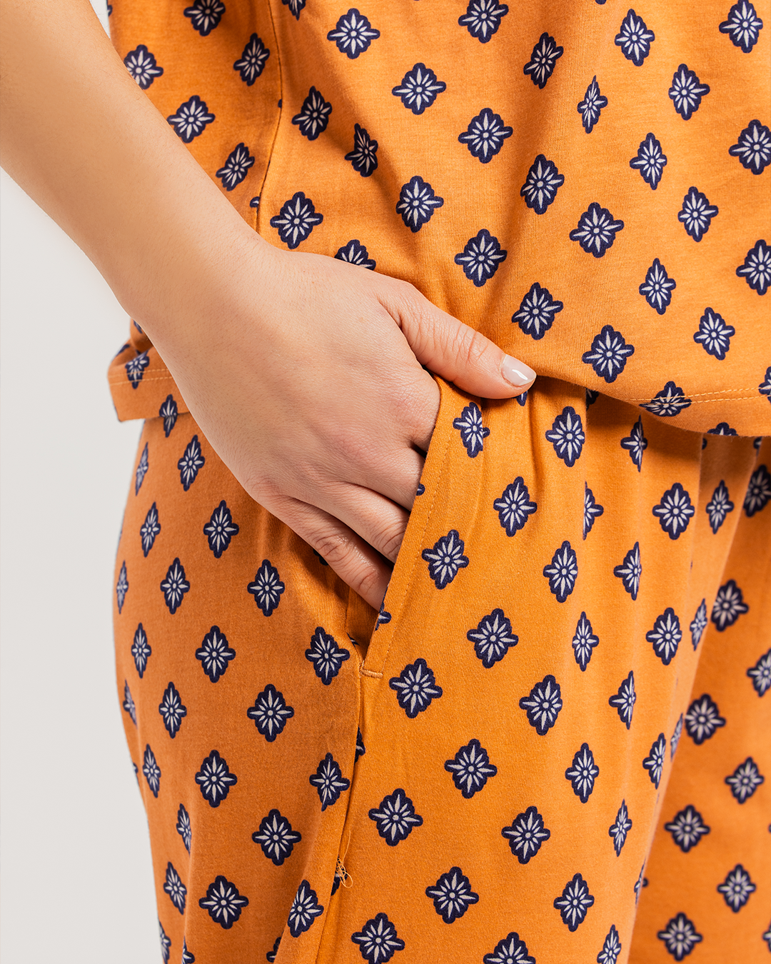 Women Soft and Cute Geometrical Pajama