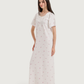 Women's Jacquard Nightshirt Half Sleeve