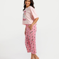 Fun Flintstones Print Women's Pajamas