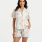 Large Floral Short Pajamas