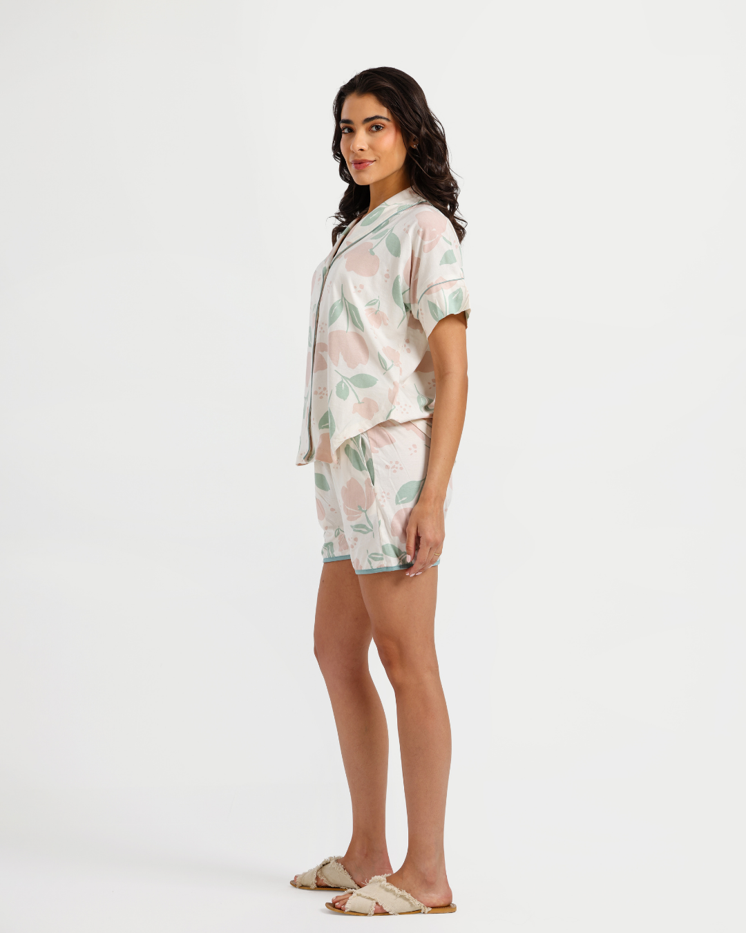 Large Floral Short Pajamas