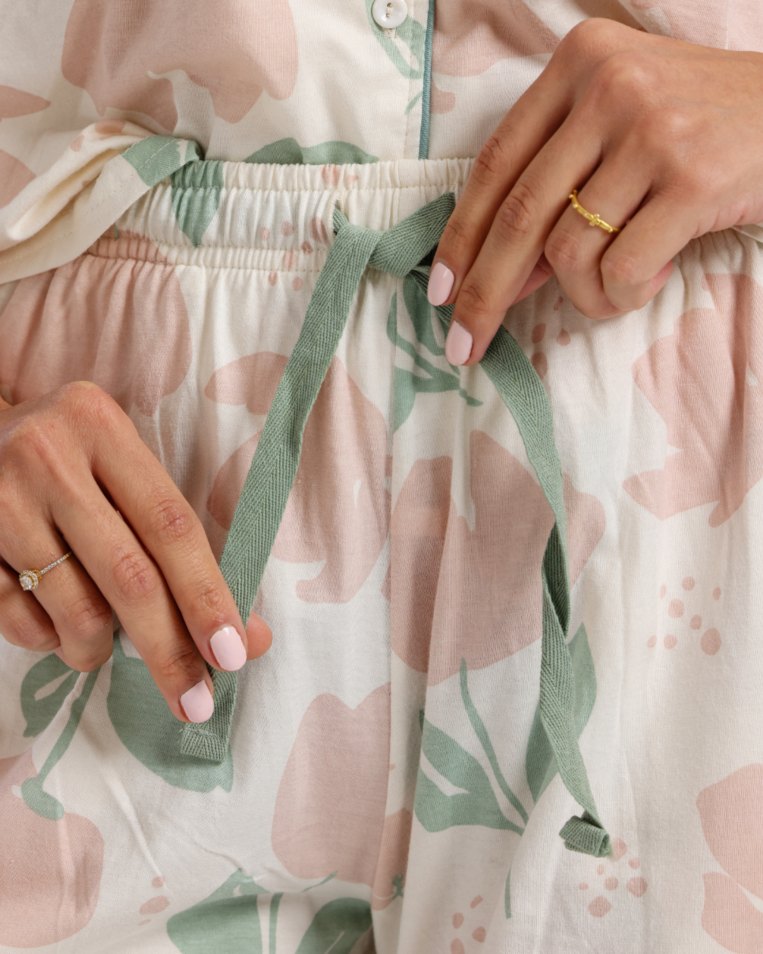 Large Floral Short Pajamas