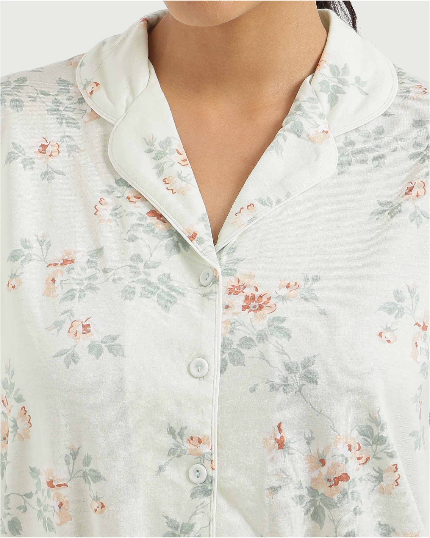 بيجاما بنطلون قطن مودال  ورود