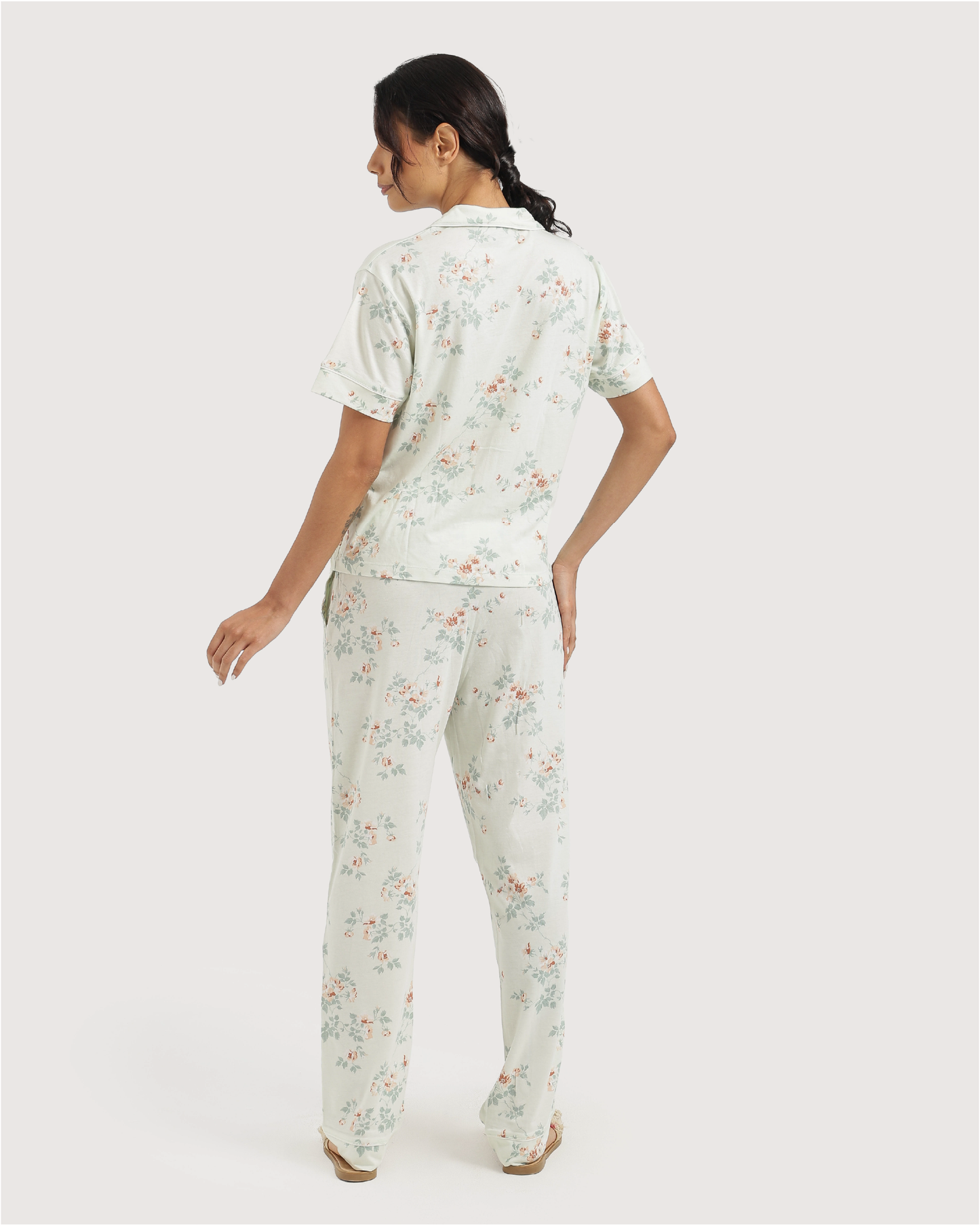 بيجاما بنطلون قطن مودال  ورود