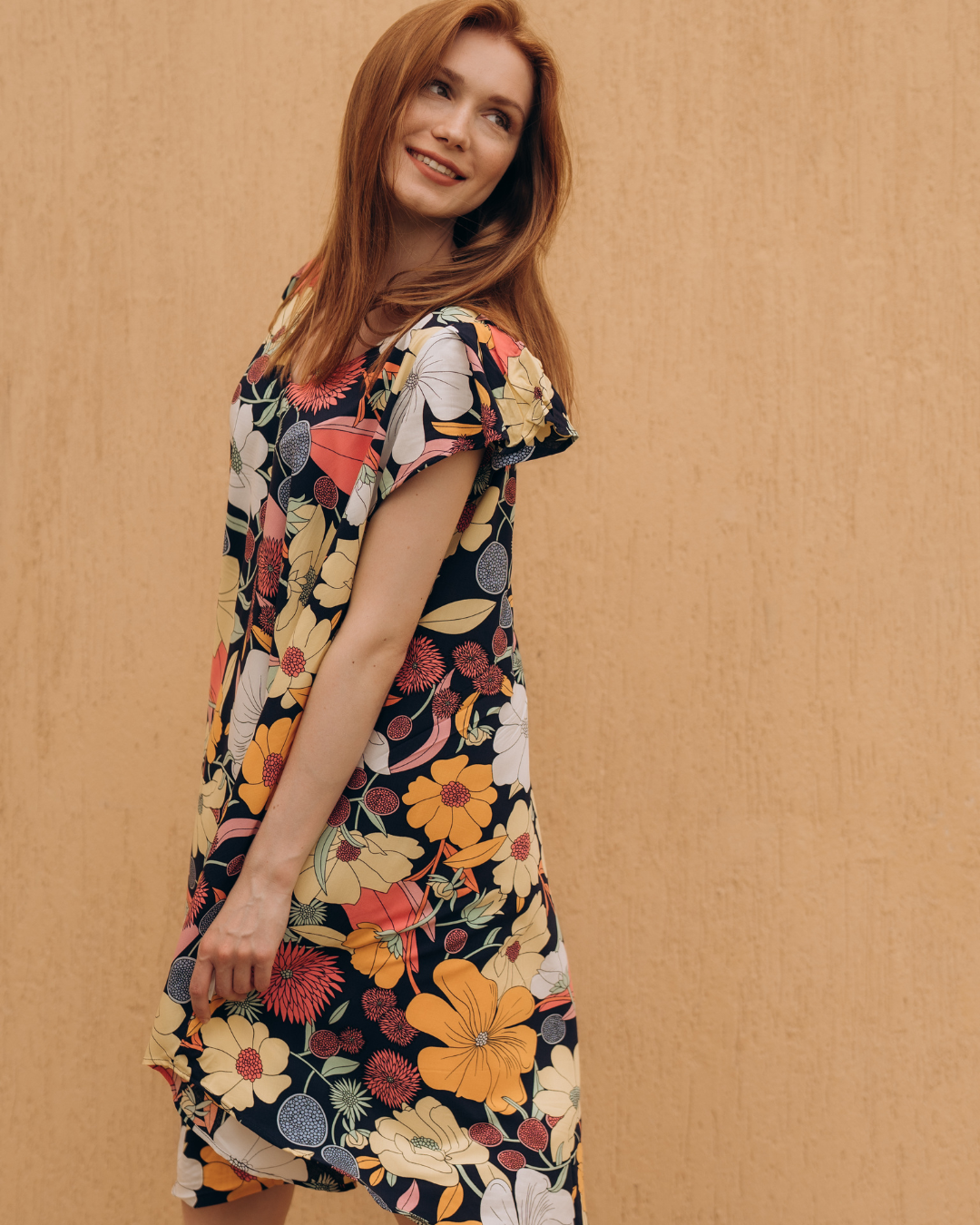 Short viscose shirt 107