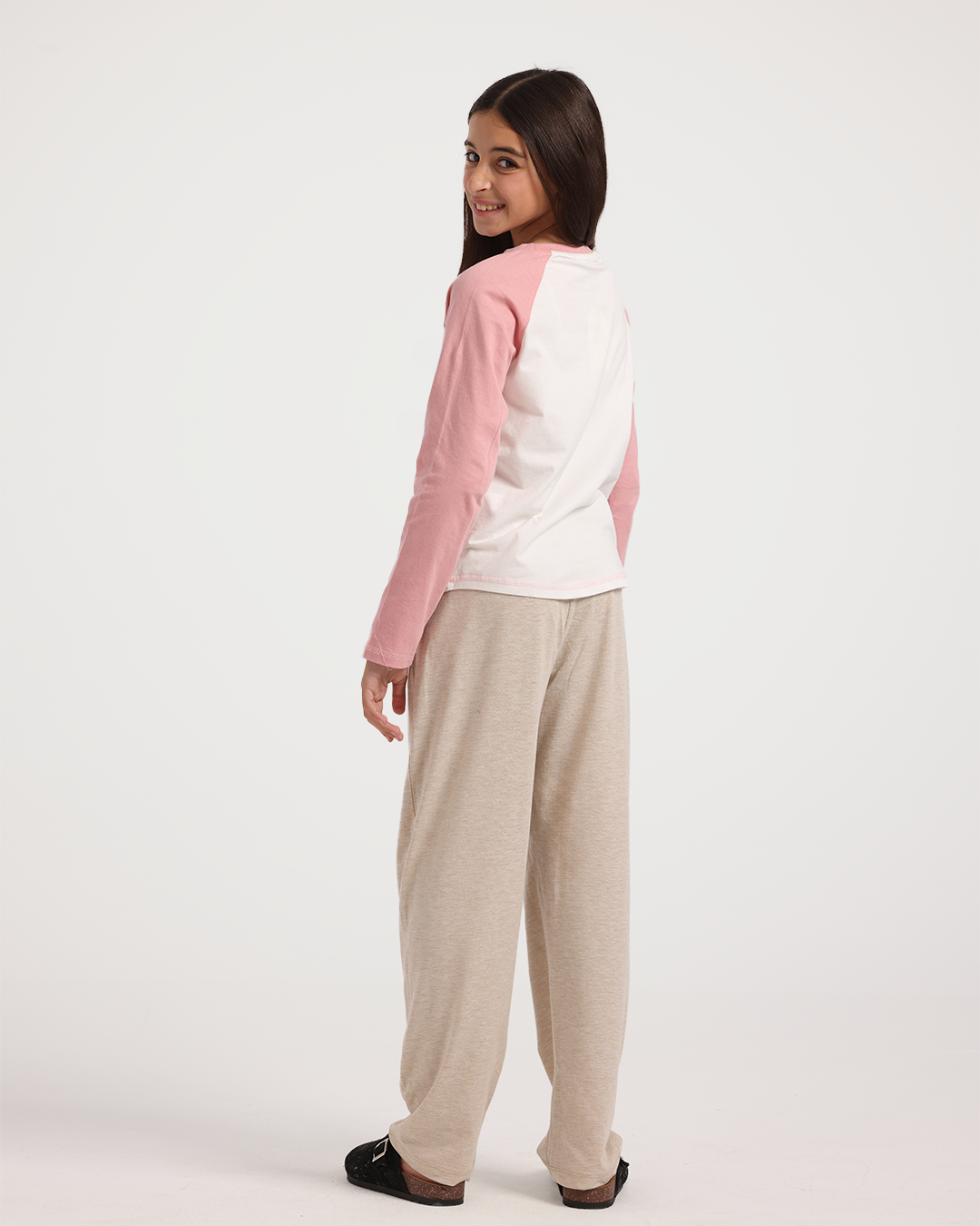 بيجاما بكم رجلان بنطلون قطن