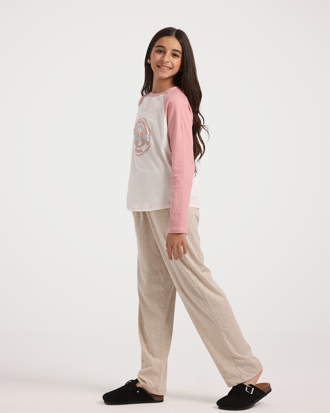 بيجاما بكم رجلان بنطلون قطن