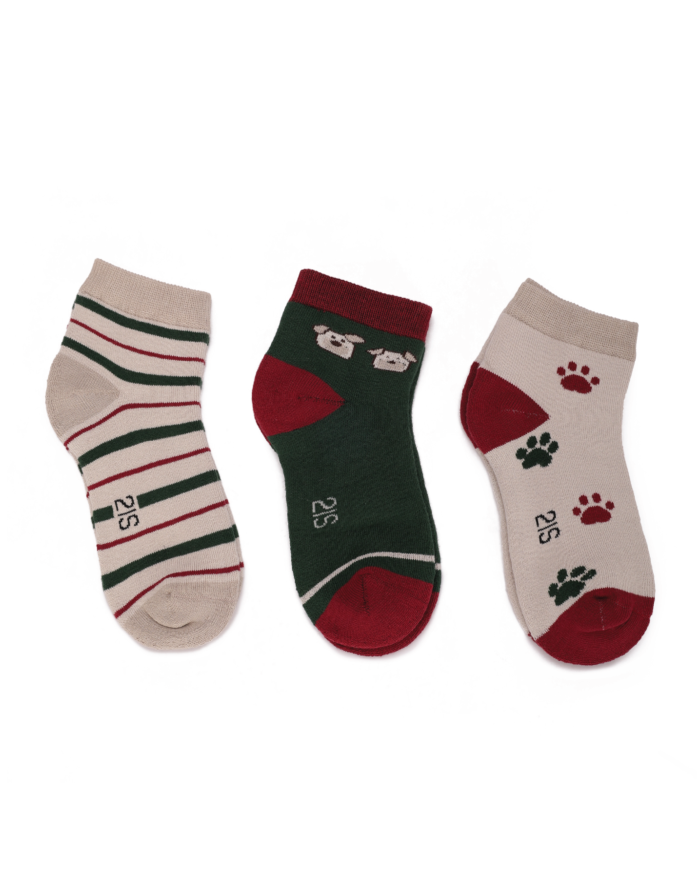 طقم شرابات 3 قطع  جراء صغيره