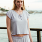 Modal Lycra Short Pajamas Lavender Dream