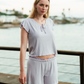 Modal Lycra Short Pajamas Lavender Dream