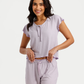 Modal Lycra Short Pajamas Lavender Dream