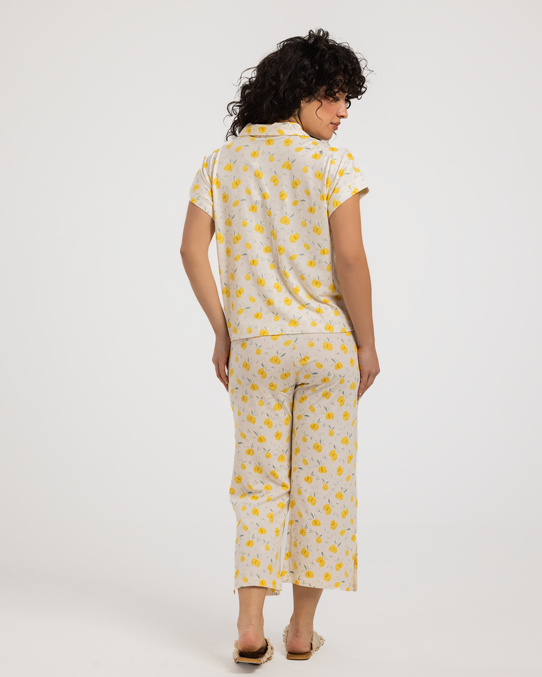 Cute Lemon Women classic Pajama