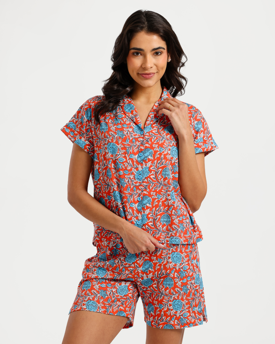 Classic Pajama with Buttons Modal Cotton