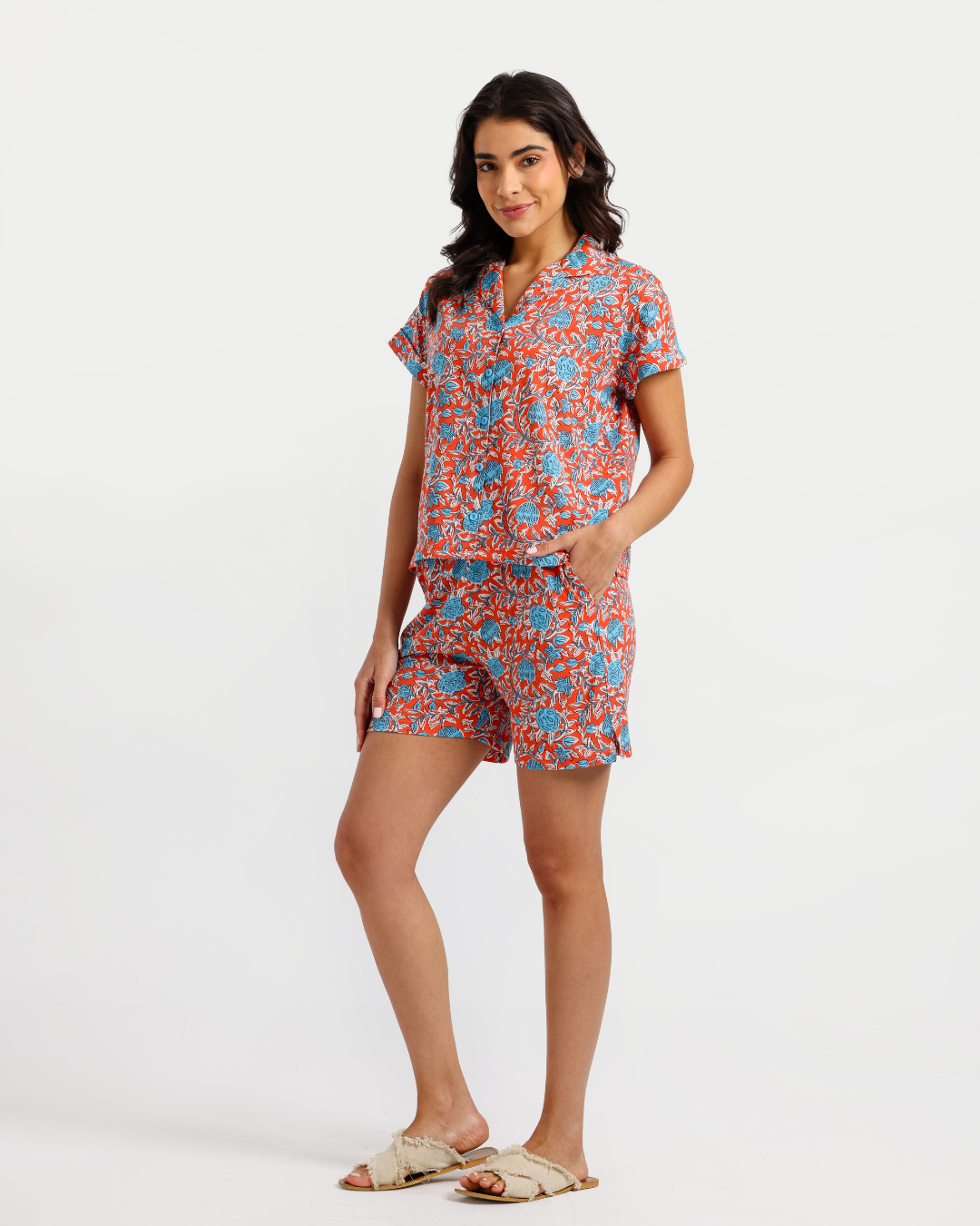 Classic Pajama with Buttons Modal Cotton