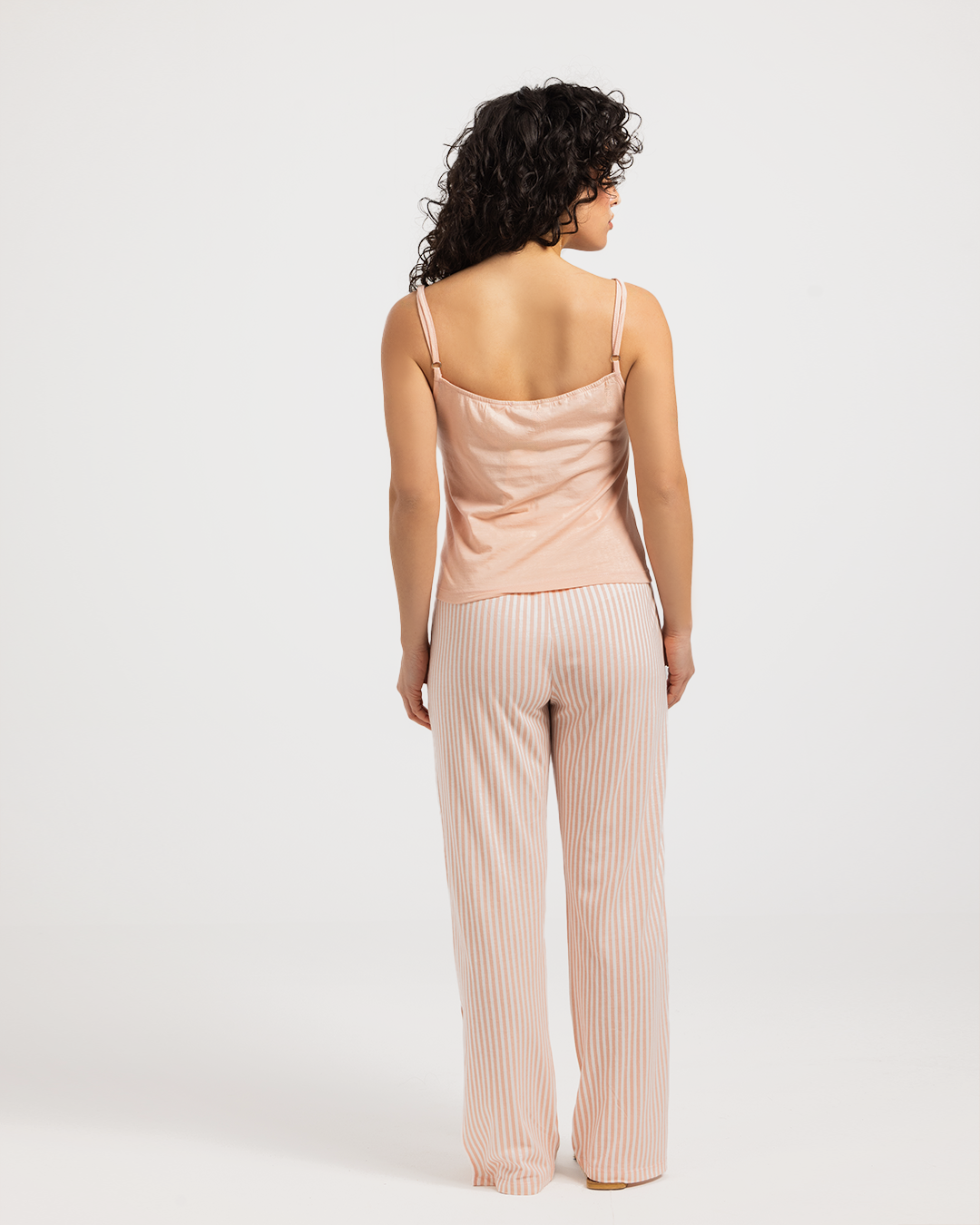 Striped Cotton Modal Pants Pajamas