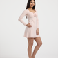 Modal Lycra Sleeve Dress