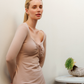 Modal Lycra Sleeve Dress