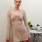 Modal Lycra Sleeve Dress