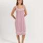 Women's Nightgown with Wide Straps
