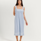 Women's Nightgown with Wide Straps