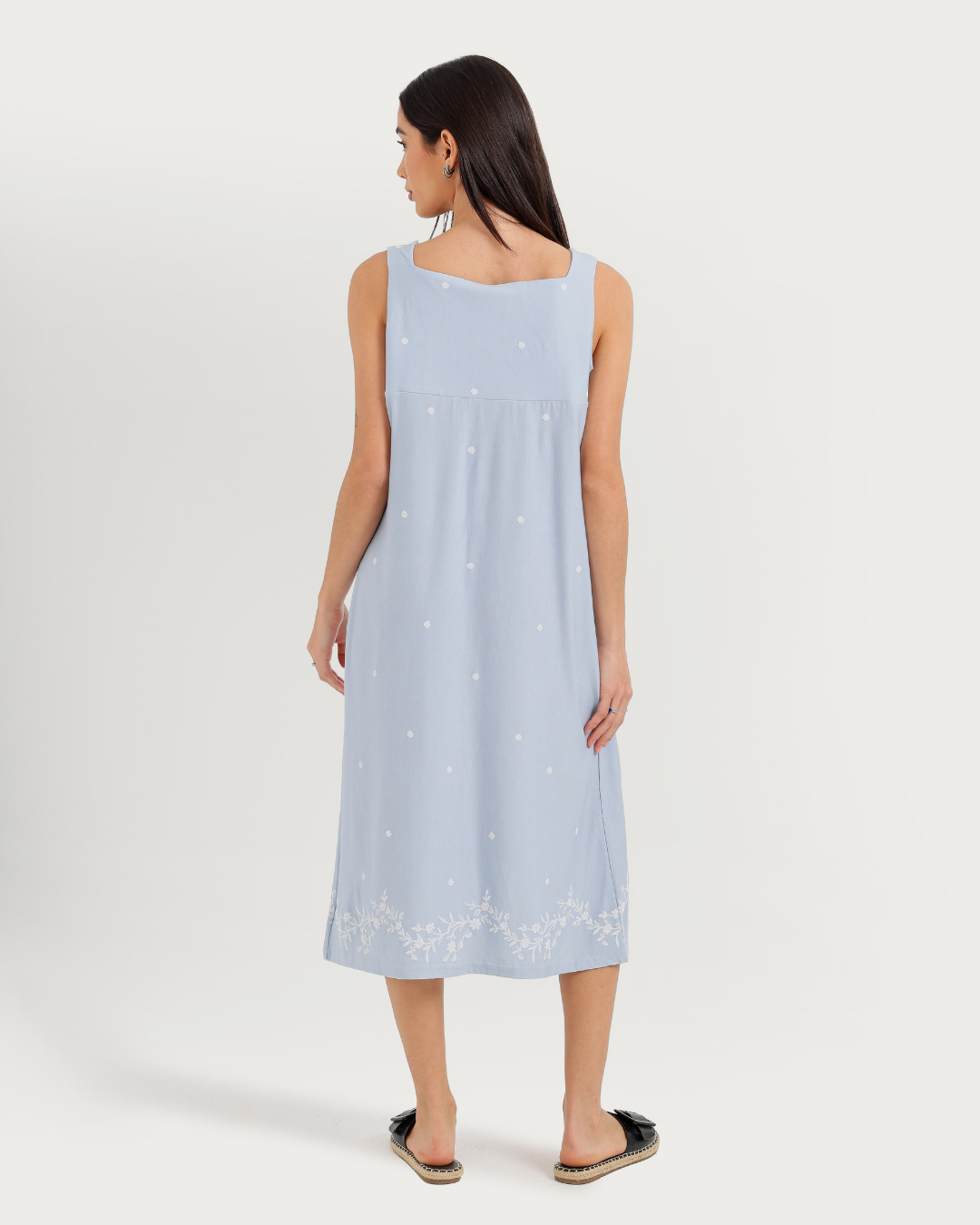 Women's Nightgown with Wide Straps
