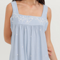 Women's Nightgown with Wide Straps