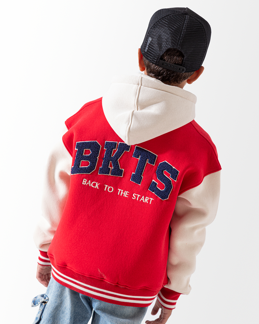 BOSTON جاكيت بيسبول  146 كريمي