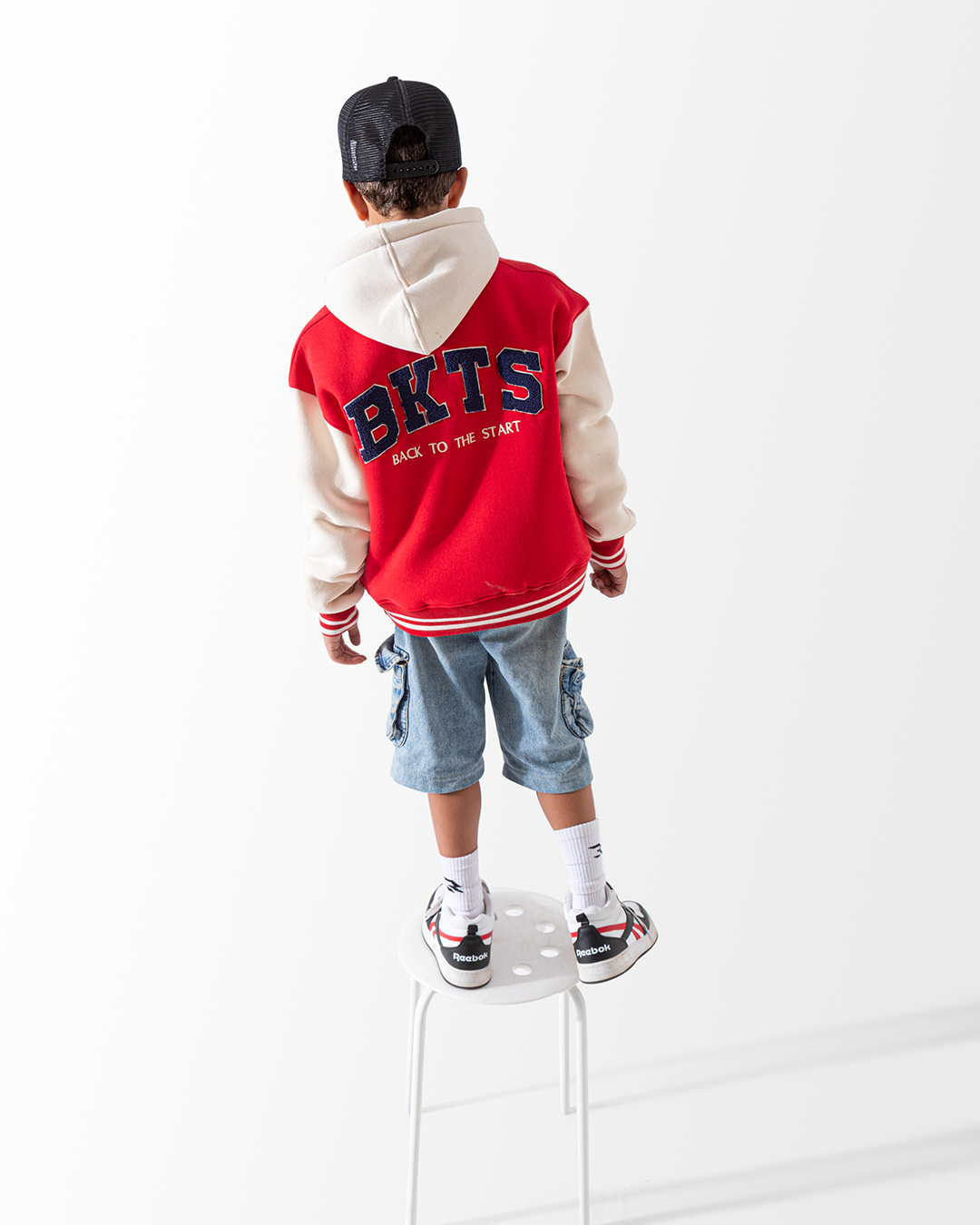 BOSTON جاكيت بيسبول  146 كريمي