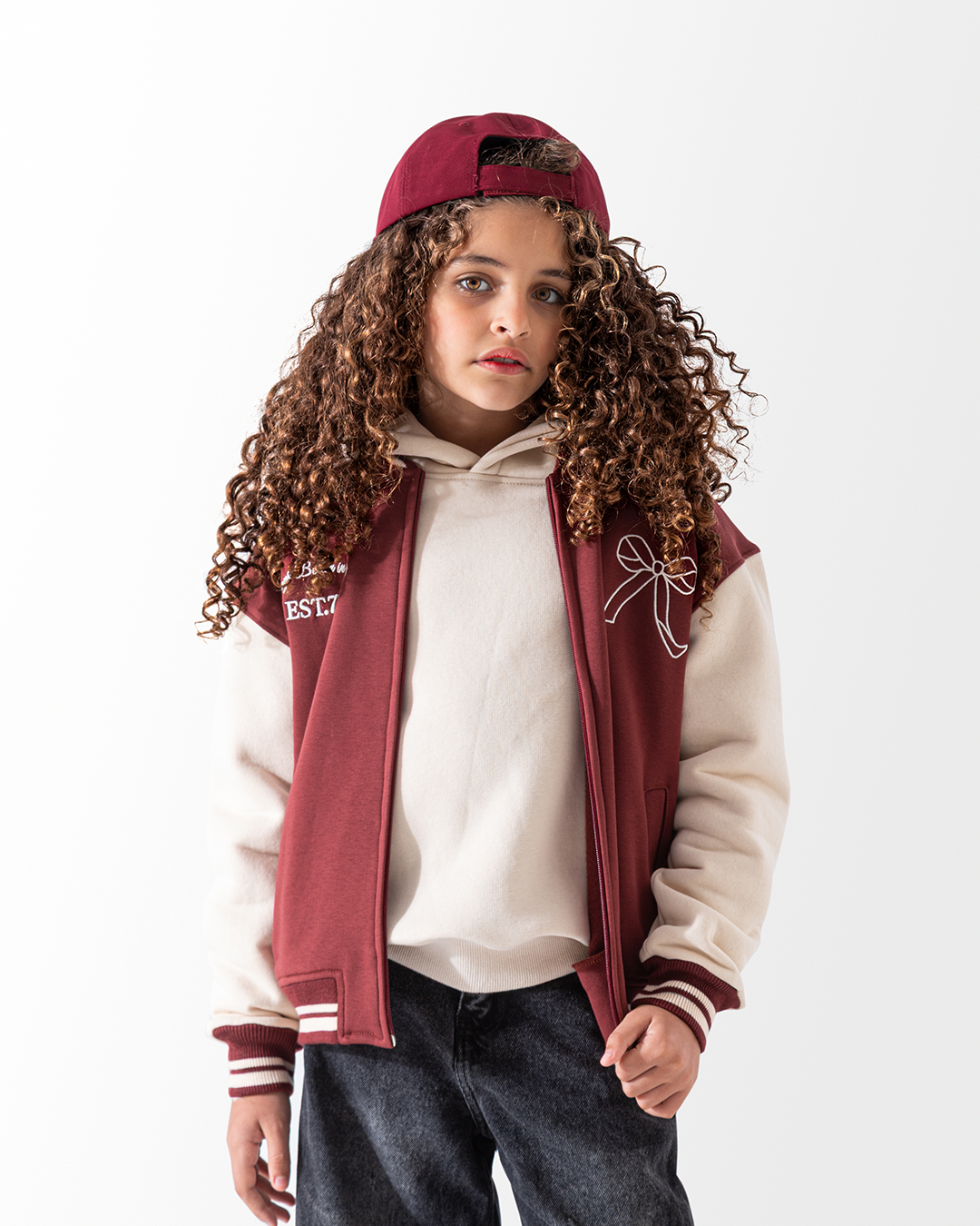 M  جاكيت بيسبول  146 ناتي فيونكه قرميزى