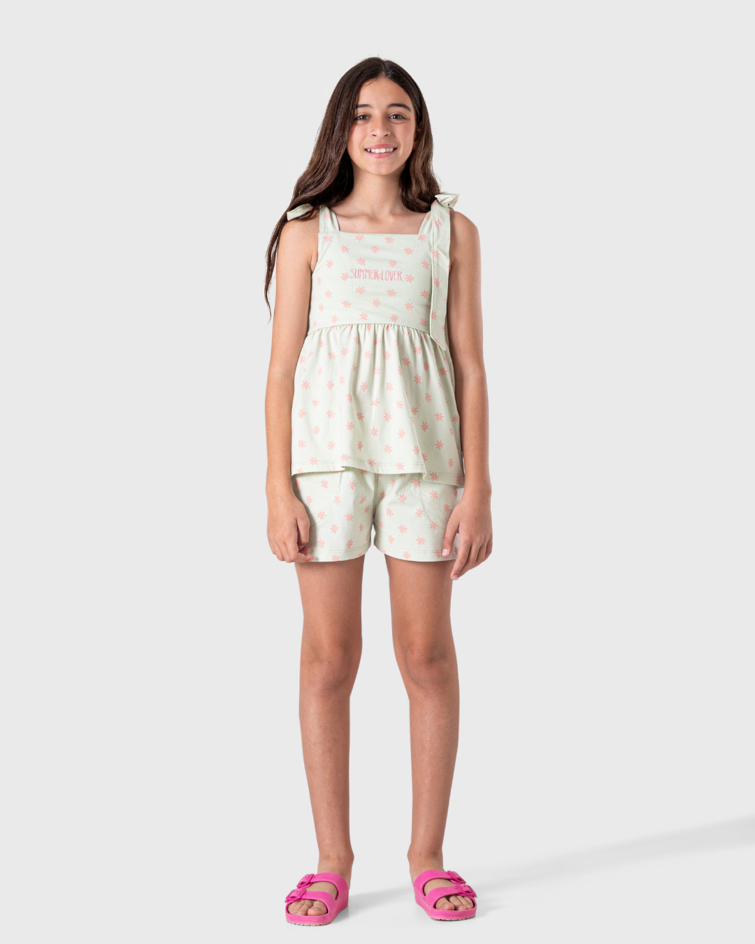 بيجاما شورت و توب ورود صغيره