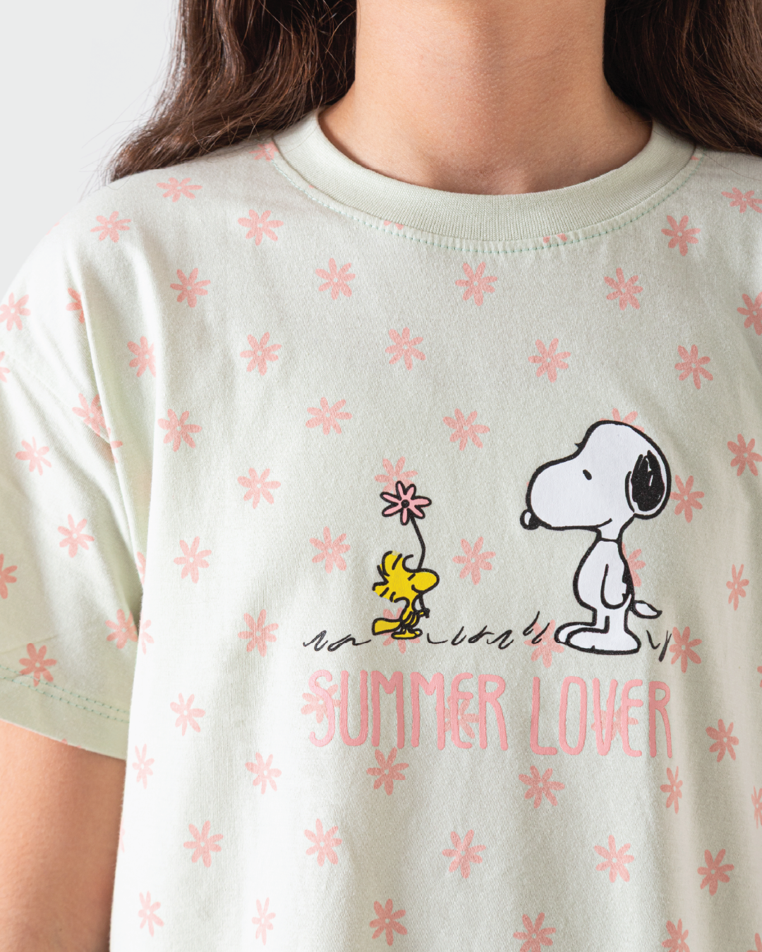 نايت شيرت بناتي ورود