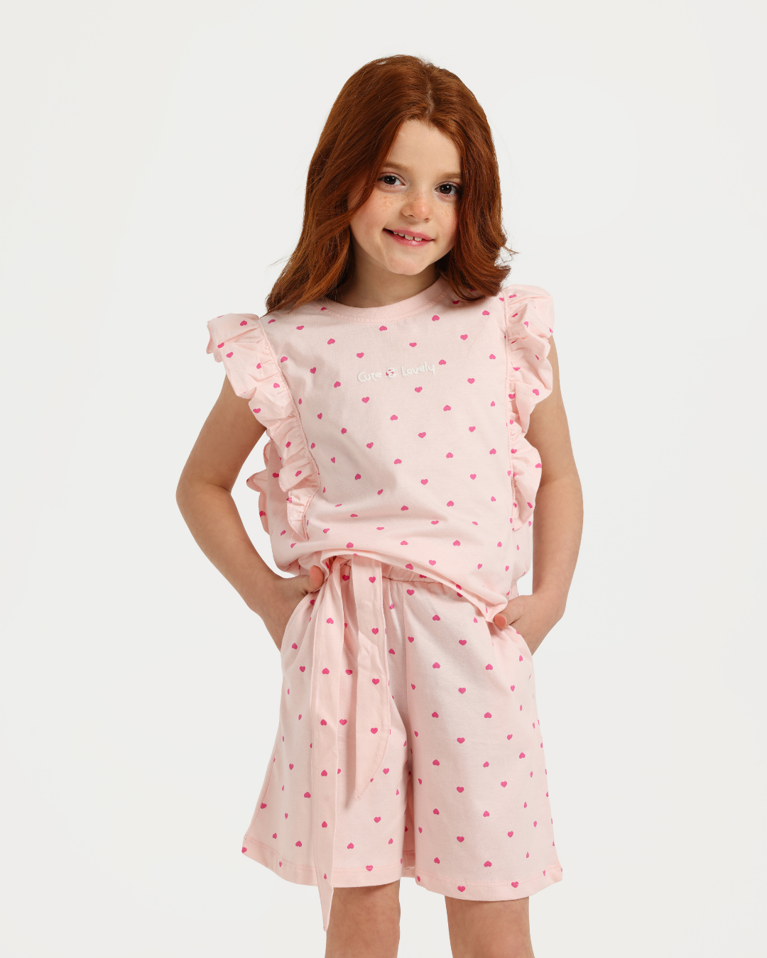 Cute Girly Hearts Pajama