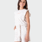Cute girls pajamas with hearts pattern