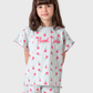 بيجاما بنات بطبعة زهور بألوان ربيعية