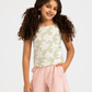 Big Flowers Girls Pajama in Candy Colors