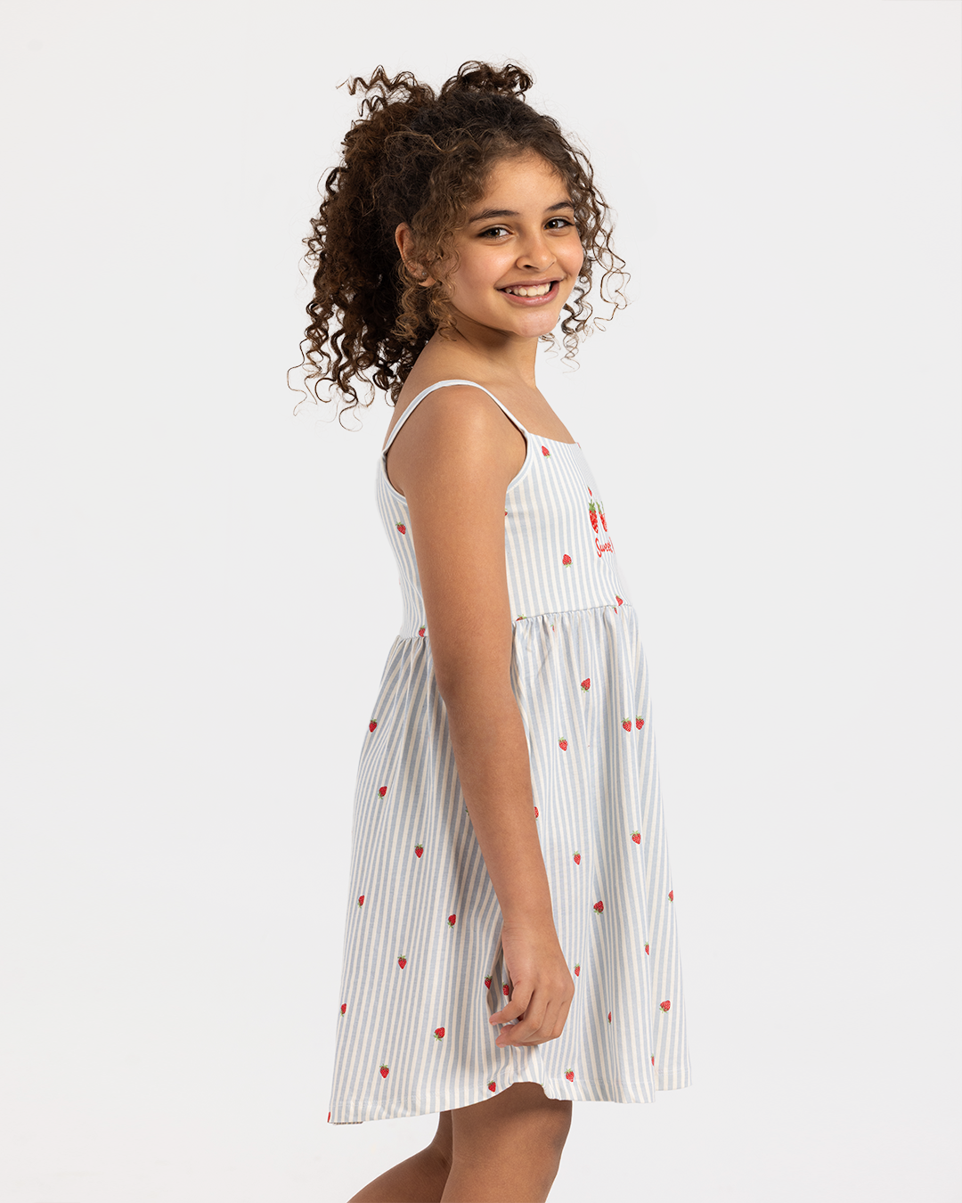 Sweet things Dress in strawberry stripe