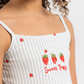 Sweet things Dress in strawberry stripe